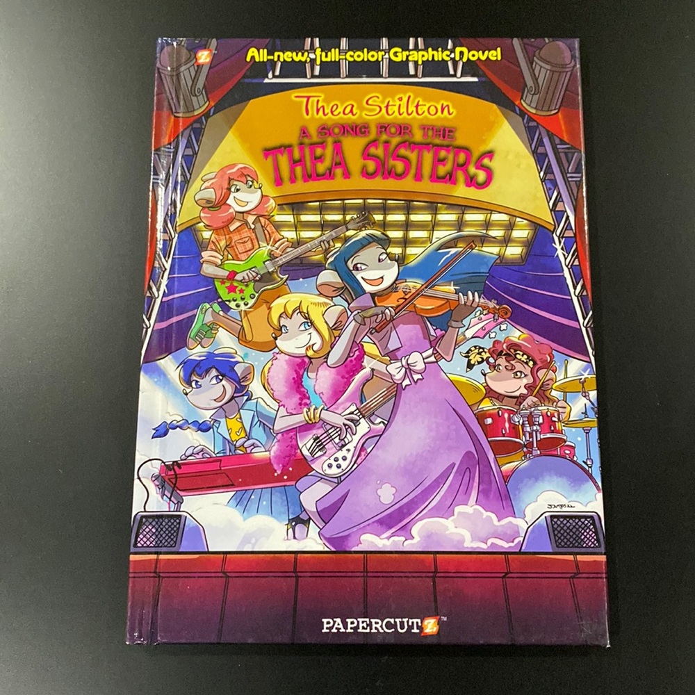 Thea Stilton Graphic Novel #7: A Song for the Thea Sisters - Hardcover